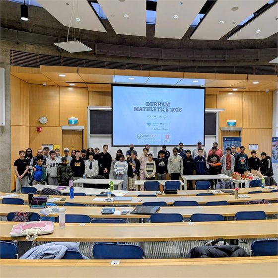 Mathletics event at Ontario Tech University